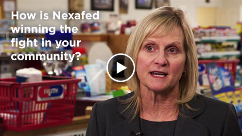 How is Nexafed winning the fight in your community?
